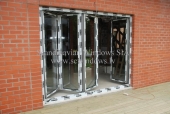 House Baldone - aluminium folding skyvedører fra Reynaers CS68 profiler, video!